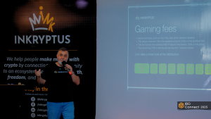 Inkryptus CEO Pierre Explaining Entrepreneurship and Hyfi
